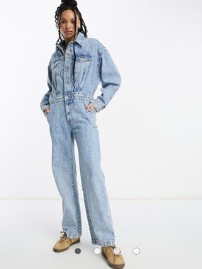 ASOS Denim Boilersuit